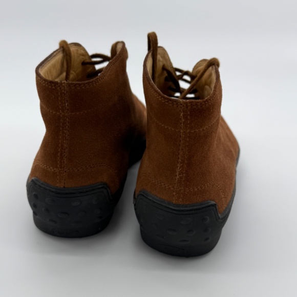 Tod’s Rust Brown Suede Lace-Up Boots Women’s Size 9.5 (40) With Dust Bag - Picture 4 of 12